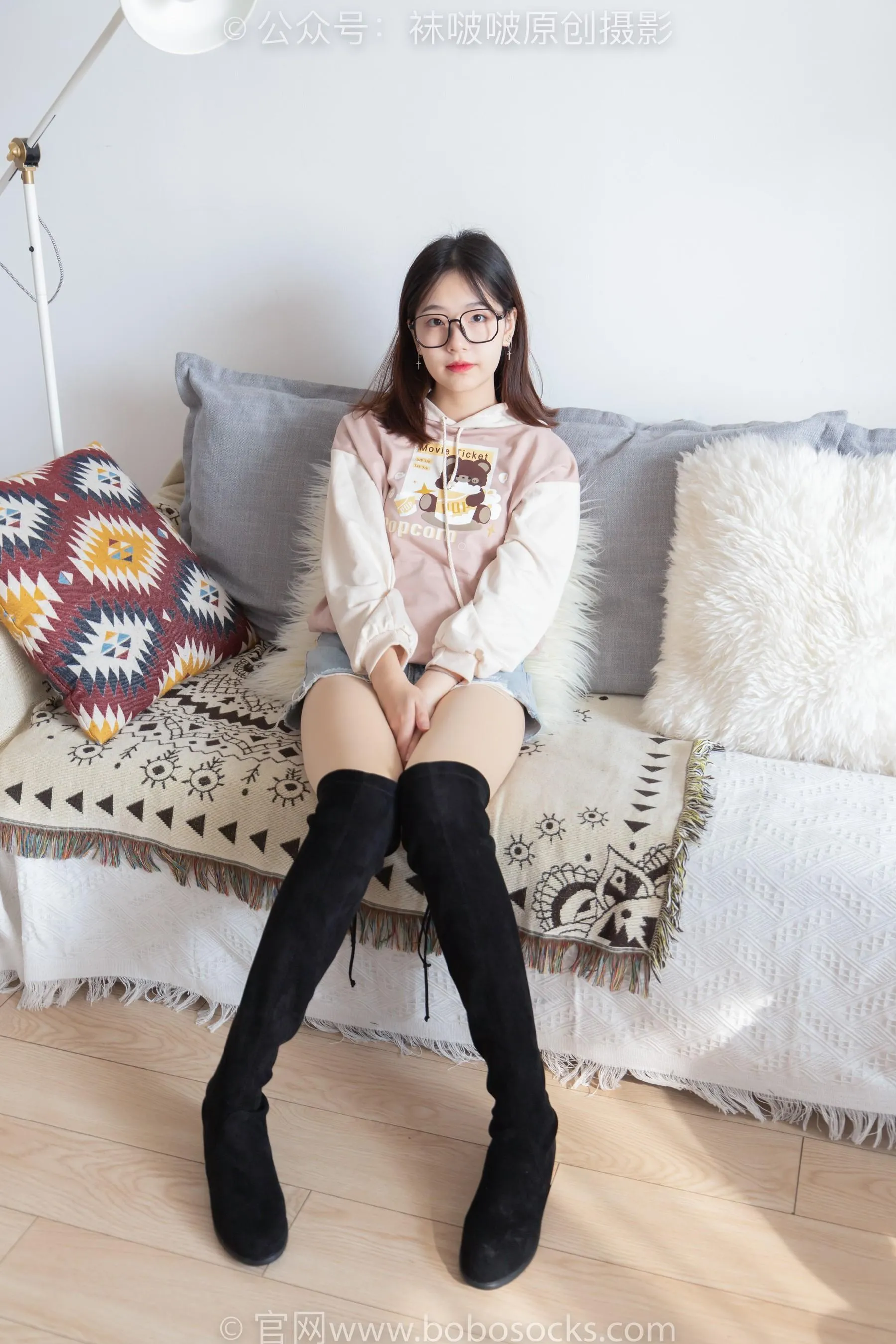 [BoBoSocks袜啵啵]NO.218 小甜豆-长靴、厚肉丝 [87P]插图9